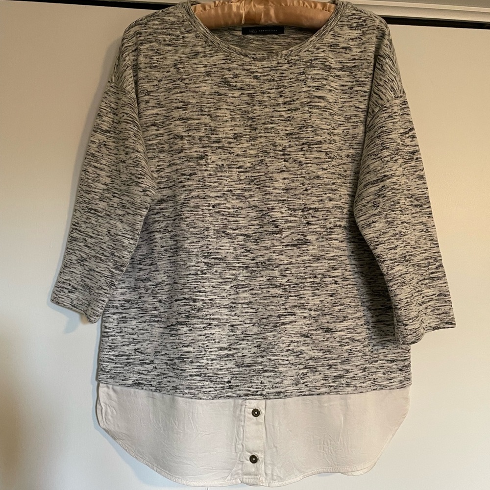 Long sleeved t-shirt/sweater Size 12 (UK) I think it’s a US 8? Marks & Spencer
